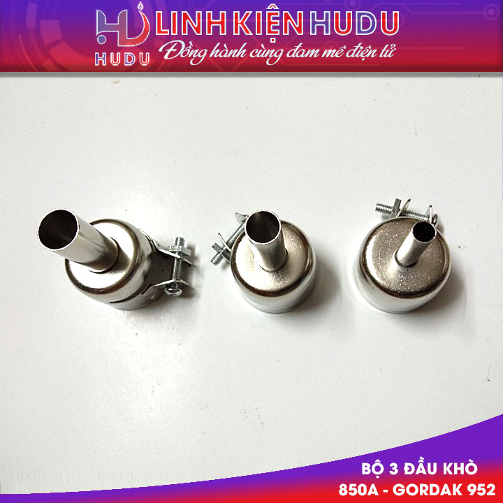 Bộ 3 đầu khò 850A Gordak 952